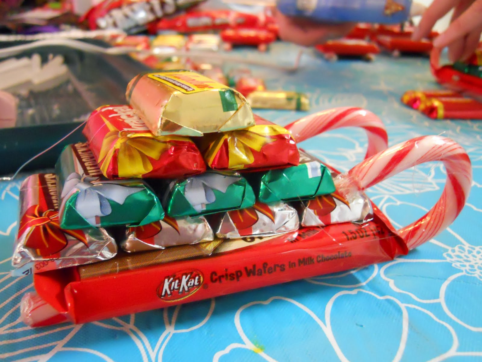 Christmas Candy Sleighs
 ellyn s place candy sleighs