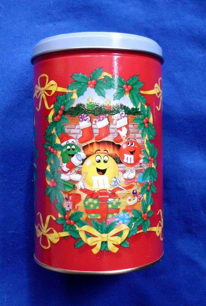 Christmas Candy Tins
 M&M s 1993 Christmas candy tin