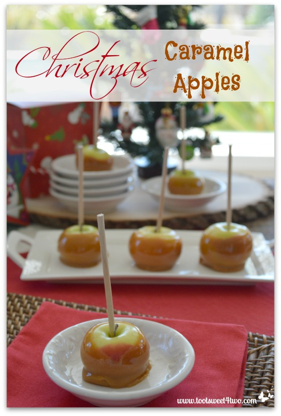 Christmas Caramel Apples
 Christmas Caramel Apples Toot Sweet 4 Two