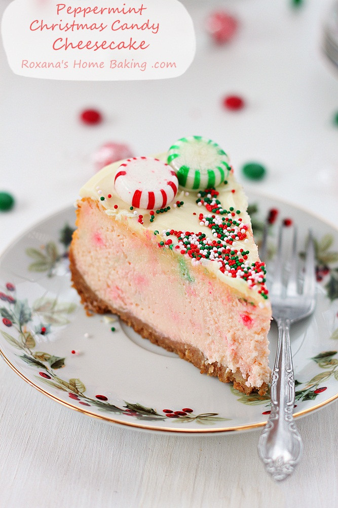 Christmas Cheesecake Recipe
 Candy cane chocolate cheesecake bars recipe