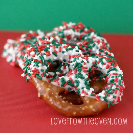 Christmas Chocolate Pretzels
 12 Days Holiday Baking Day 1 Chocolate Pretzels