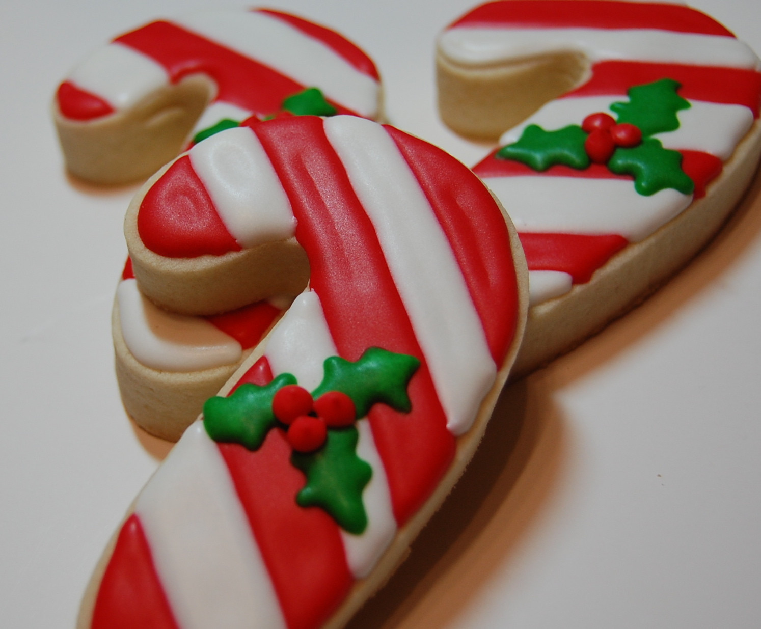 Christmas Cookie And Candy
 Candy Cane Cookies Recipe — Dishmaps