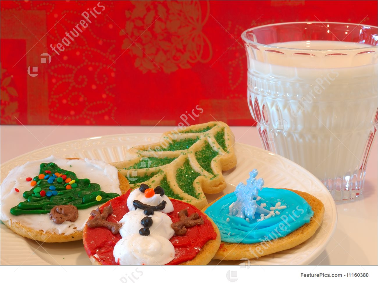 Christmas Cookies And Milk
 Christmas Cookies And Milk Image