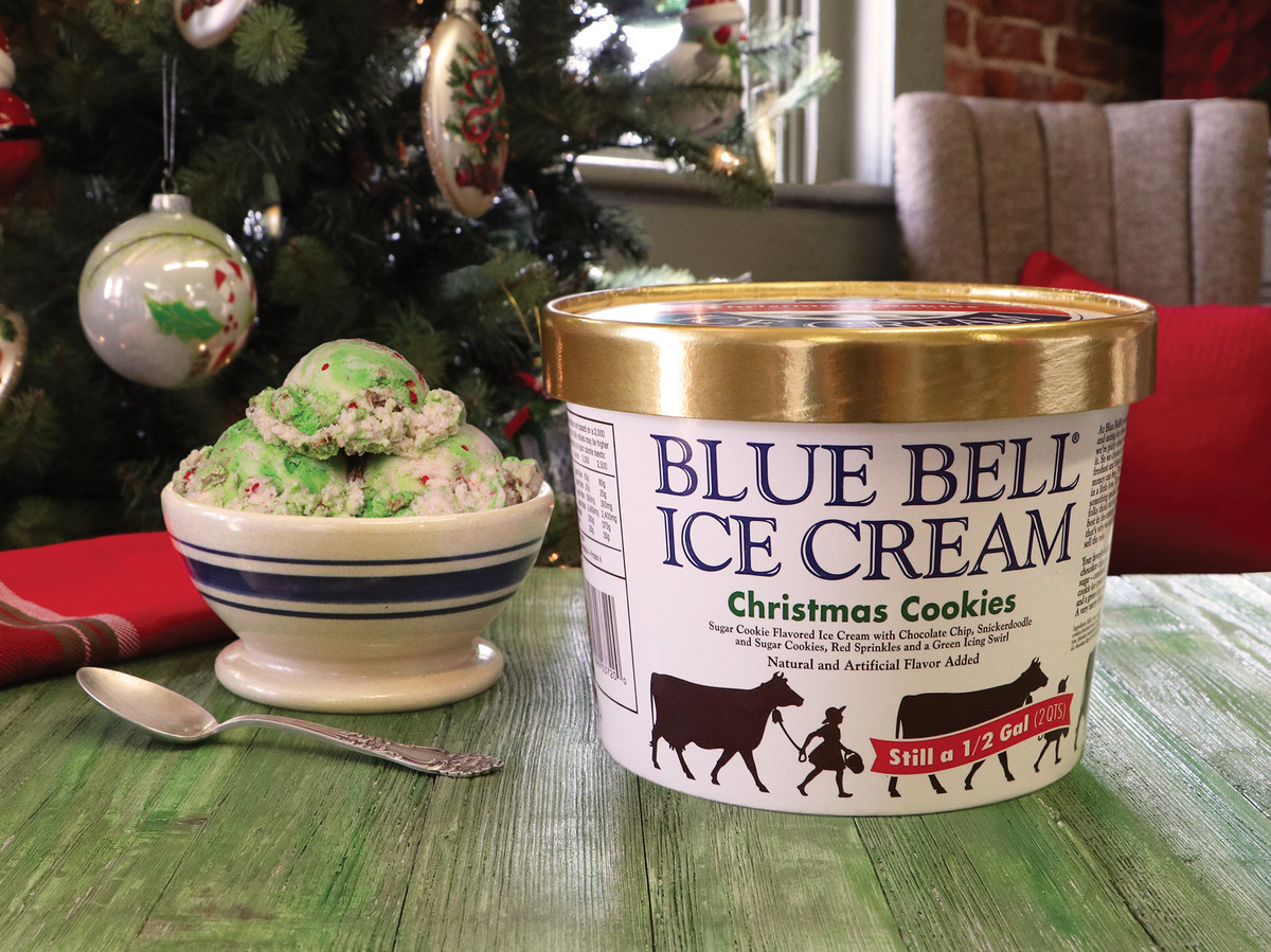 Christmas Cookies Blue Bell
 We Can t Wait for Blue Bell Christmas Cookie Ice Cream to