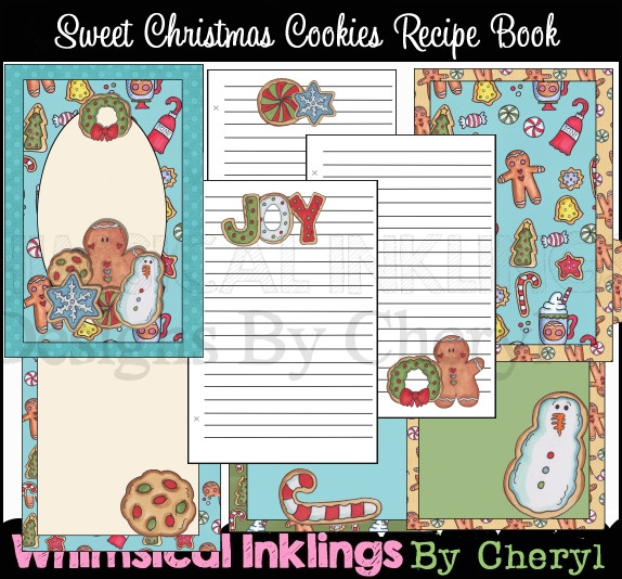 Christmas Cookies Book
 Sweet Christmas Cookies Recipe Book WI [Whimsical