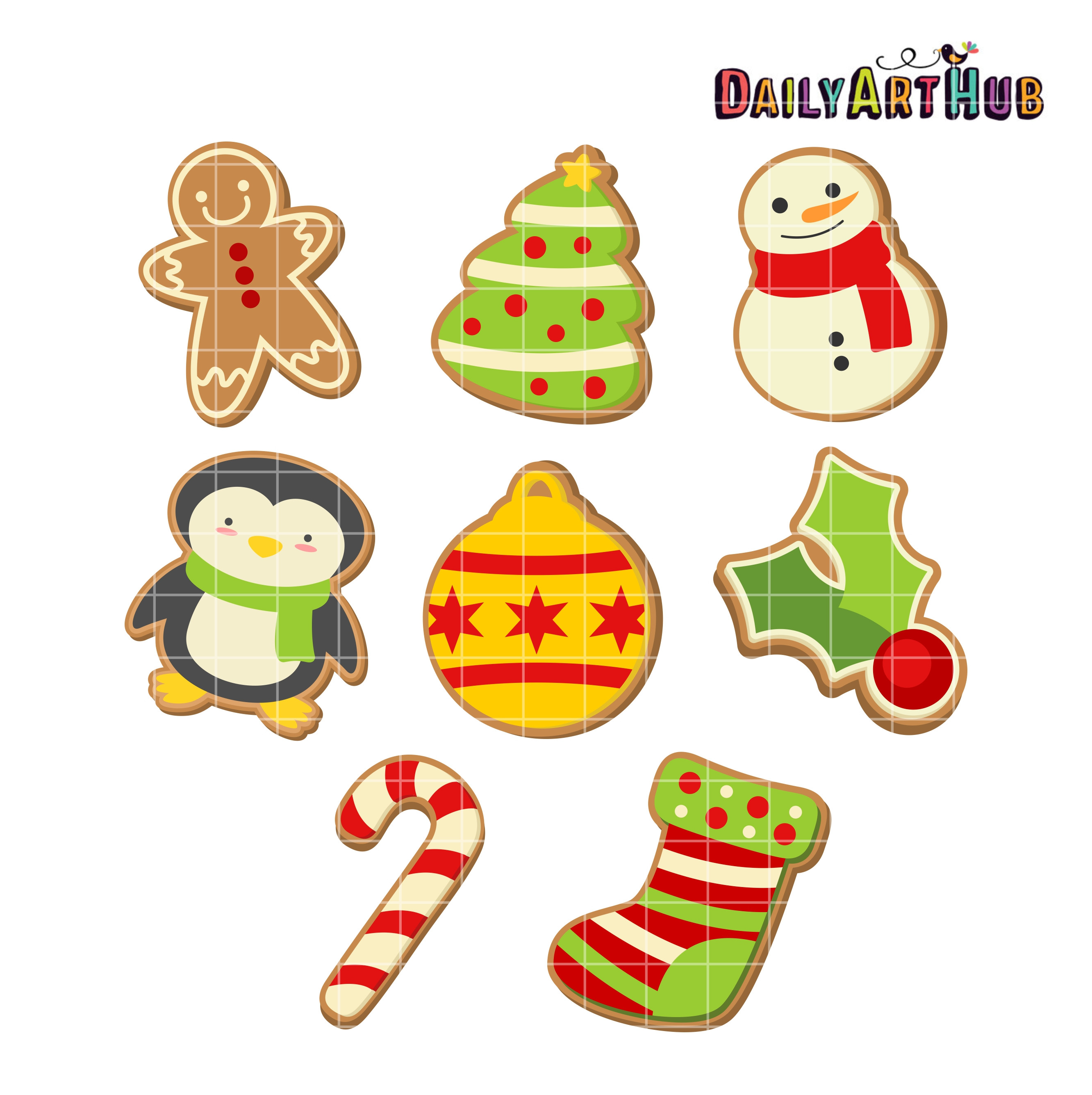 Christmas Cookies Clip Art
 Christmas Cookies Clip Art Set