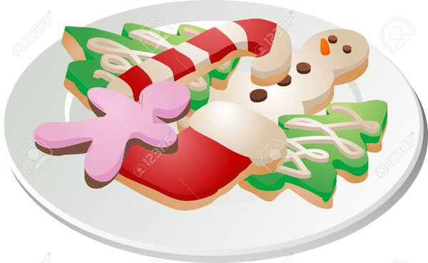 Christmas Cookies Clipart
 Free Printable Christmas Cookie Clipart