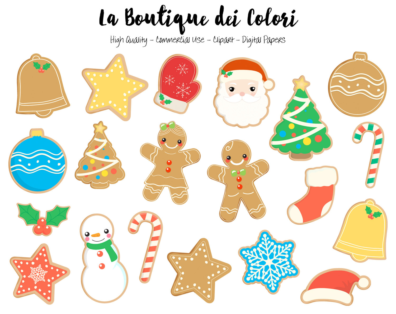 Christmas Cookies Clipart
 Christmas Cookies Clipart Cute Graphics PNG Gingerbread