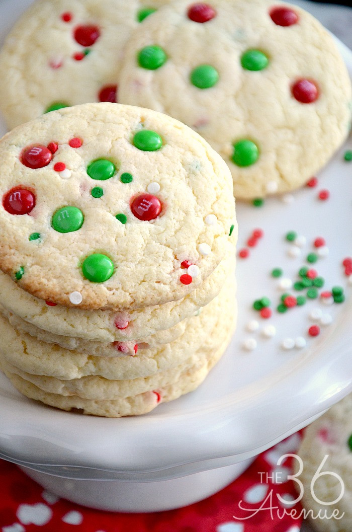 Christmas Cookies Com
 Christmas Cookies Funfetti Cookies The 36th AVENUE