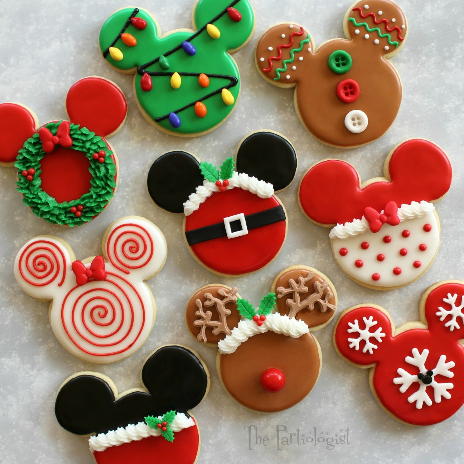 Christmas Cookies Com
 The Partiologist Disney Themed Christmas Cookies