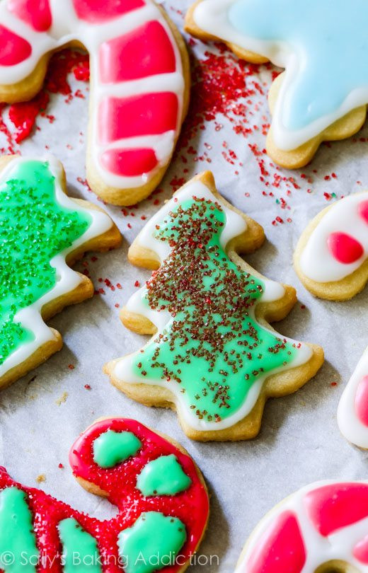 Christmas Cookies Cut Out Recipe
 Christmas Sugar Cookies with Easy Icing