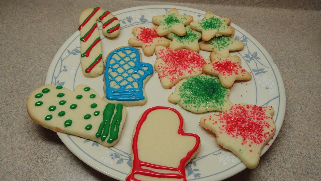 Christmas Cookies Cut Outs
 Simple Sugar Cookie Cutout Recipe Christmas Cookie