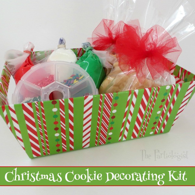 Christmas Cookies Decorating Kit
 The Partiologist Christmas Cookie Decorating Kit