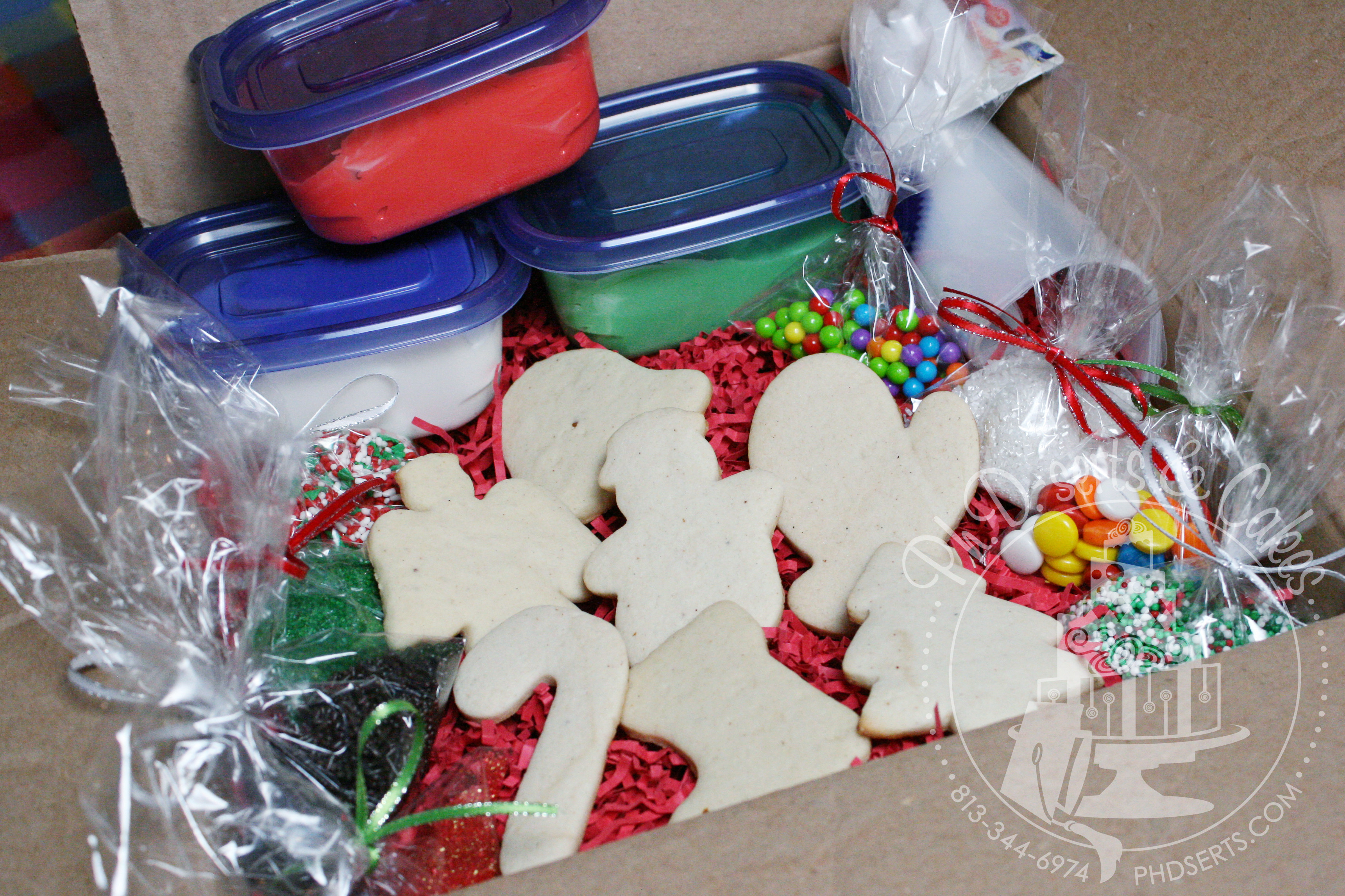 Christmas Cookies Decorating Kit
 Other Sweets Ph D serts Tampa Custom Cookies