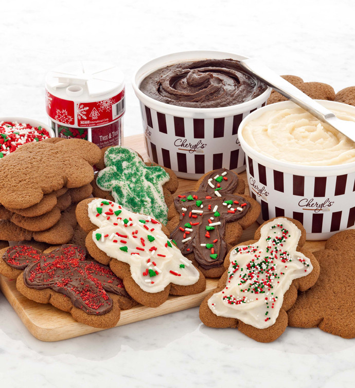 Christmas Cookies Decorating Kits
 Holiday Gingerbread Cookie Decorating Kit