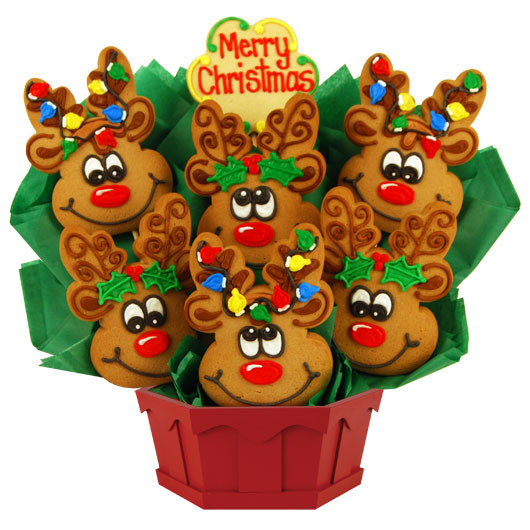 Christmas Cookies Delivered
 Reindeer Cookies Reindeer Christmas Cookies