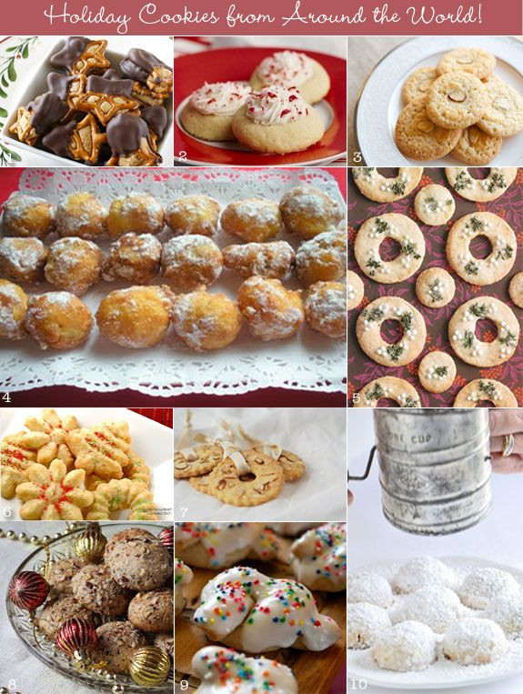 Christmas Cookies From Around The World
 10 Holiday Cookies from Around the World