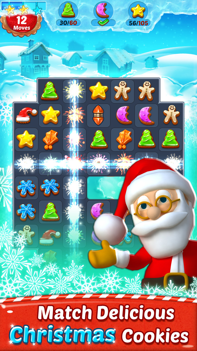 Christmas Cookies Games
 Christmas Cookie Match 3 Game App for All New All Game App