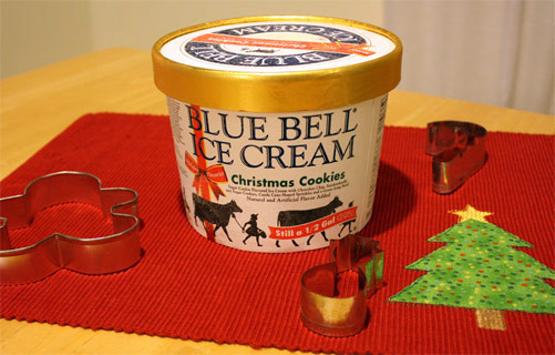 Christmas Cookies Ice Cream
 Second Scoop Ice Cream Reviews Blue Bell Christmas