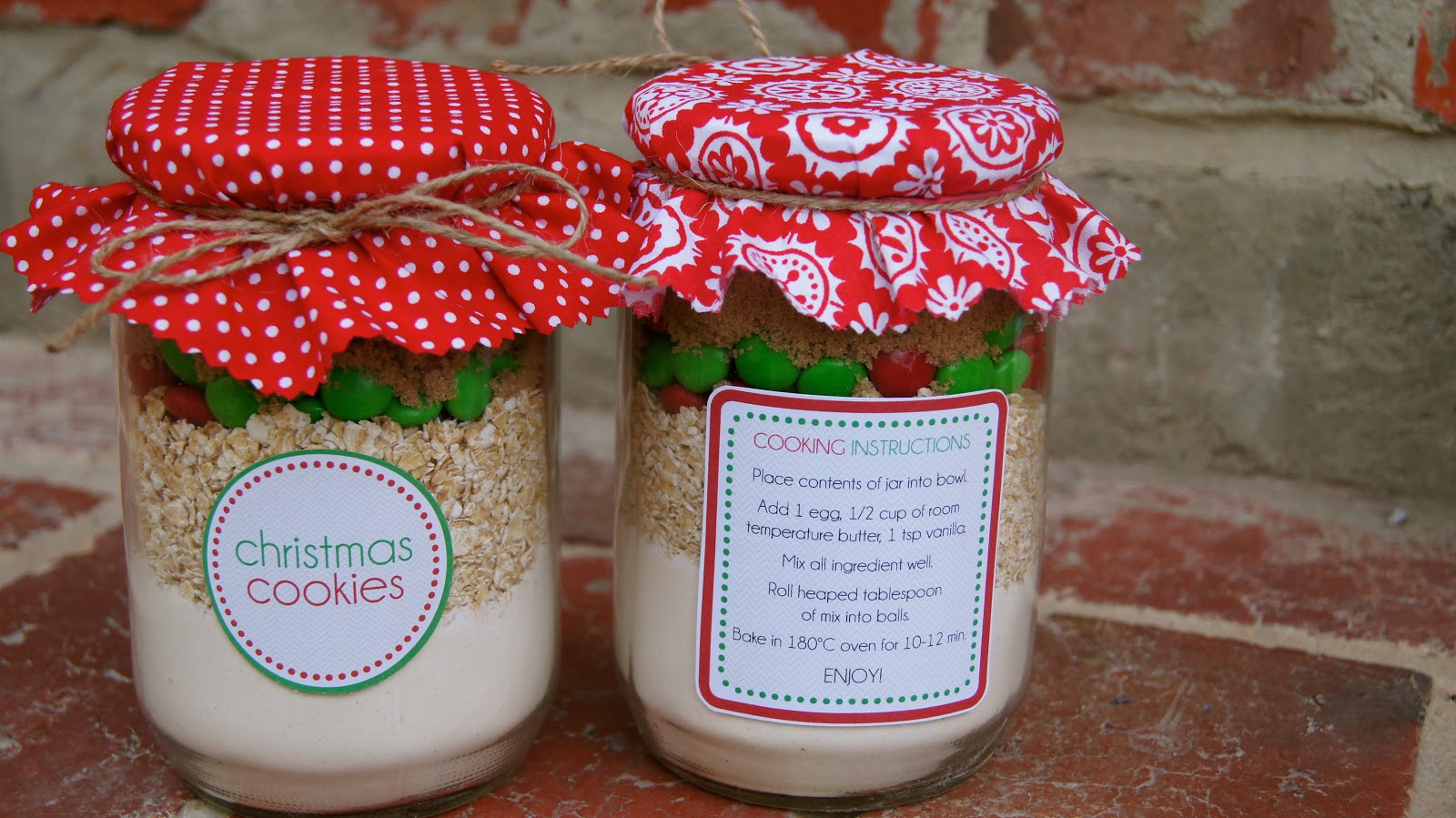 Christmas Cookies In A Jar
 Christmas Cookies in a Jar
