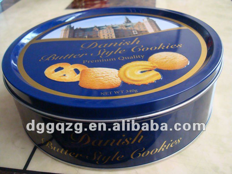 Christmas Cookies In Blue Tin
 Round Printed Christmas Cookie Tins Buy Christmas Cookie