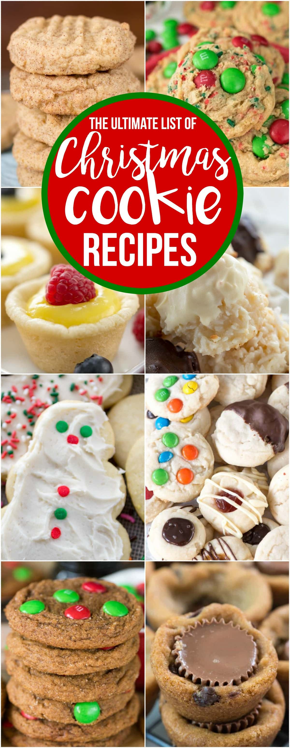 Christmas Cookies List
 The Ultimate List of Christmas Cookies Crazy for Crust