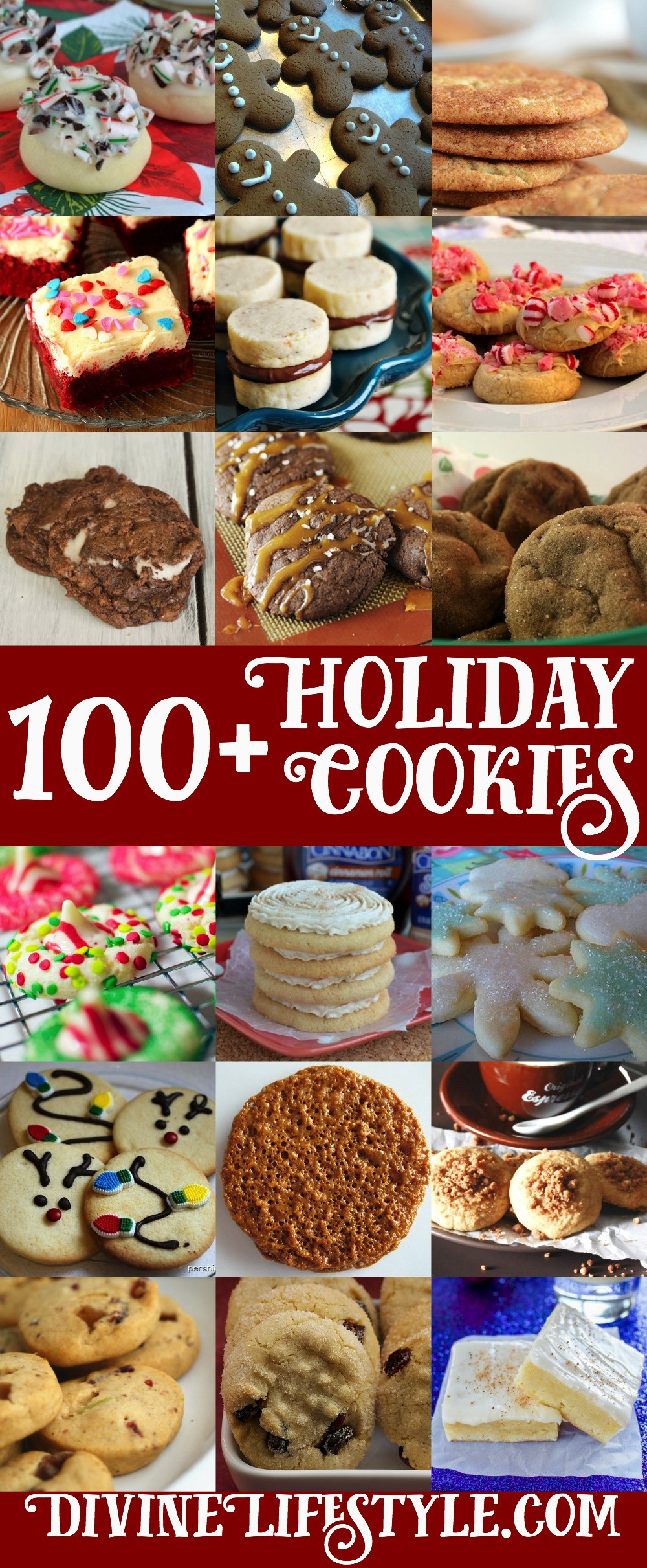 Christmas Cookies List
 Ultimate List of 100 Holiday Cookies Recipes