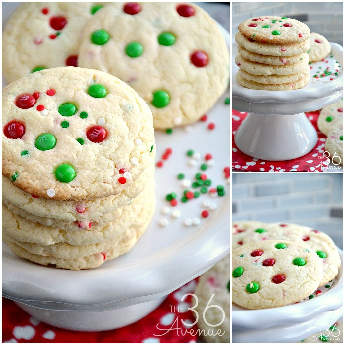Christmas Cookies Mix
 Christmas Cookies Funfetti Cookies The 36th AVENUE