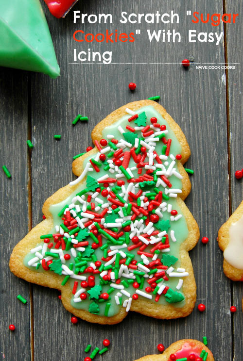 Christmas Cookies Recipes From Scratch
 From Scratch Sugar Cookies With Easy Icing
