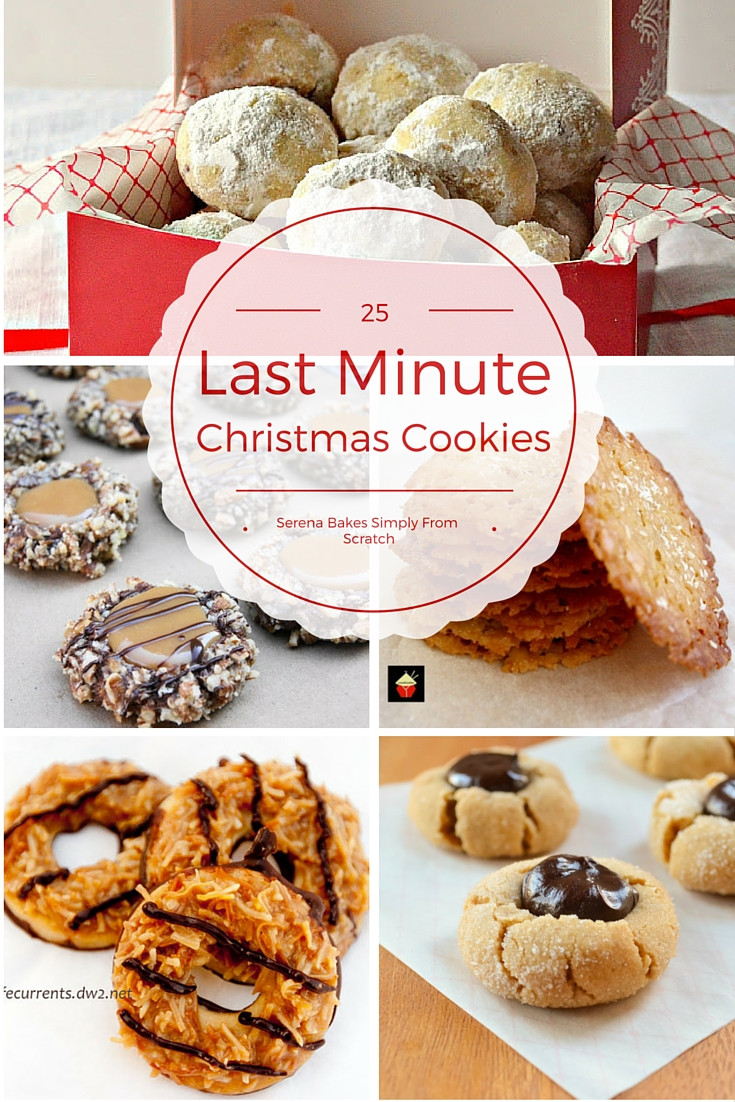 Christmas Cookies Recipes From Scratch
 25 Last Minute Christmas Cookie Ideas For Santa