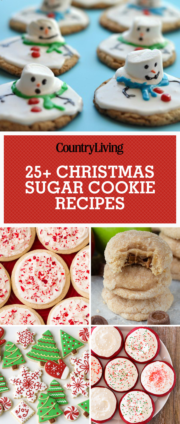 Christmas Cookies Sugar
 25 Easy Christmas Sugar Cookies Recipes & Decorating