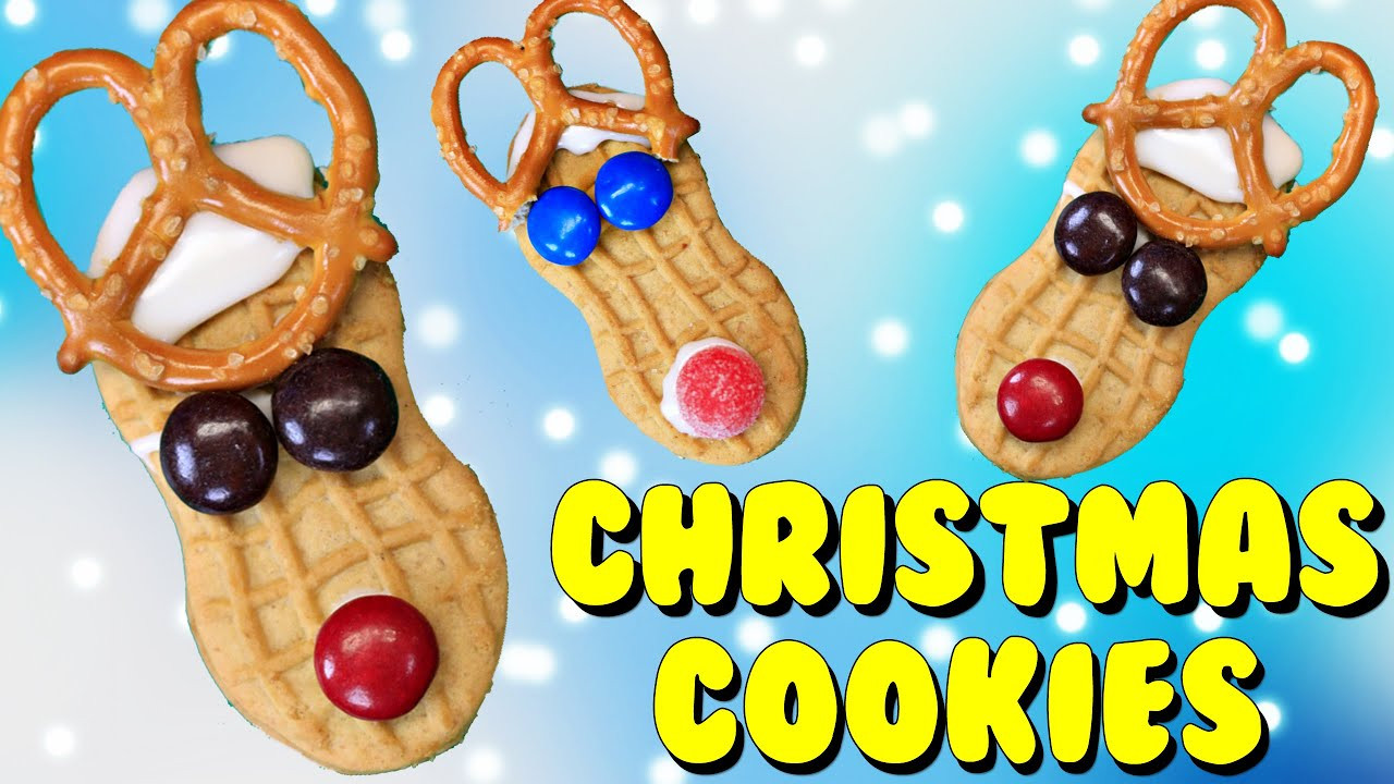 Christmas Cookies To Make With Kids
 Easy Christmas Cookies Tutorial for Kids Using Peanut