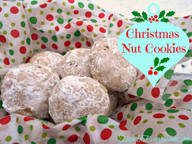 Christmas Cookies With Nuts
 Gingerbread Cookie Recipe and Christmas Cookie Round up