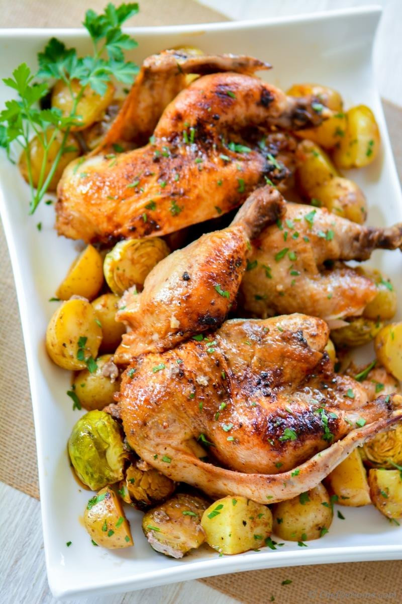 Christmas Cornish Hens
 Roasted Cornish Hens with Garam Masala Honey Glaze Recipe