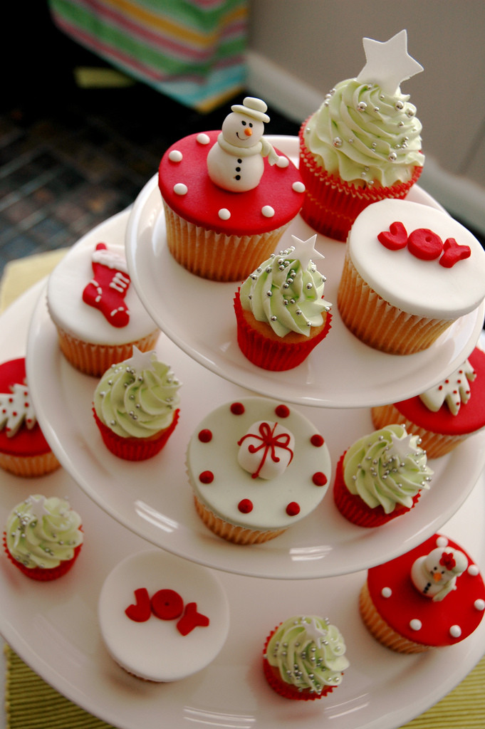 Christmas Cup Cakes Designs
 cupcake Christmas