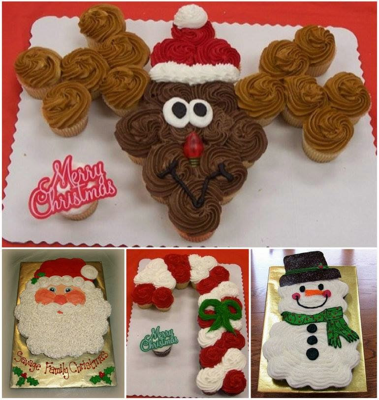 Christmas Cupcake Cakes
 Ideas & Products Christmas Pull Apart Cupcakes