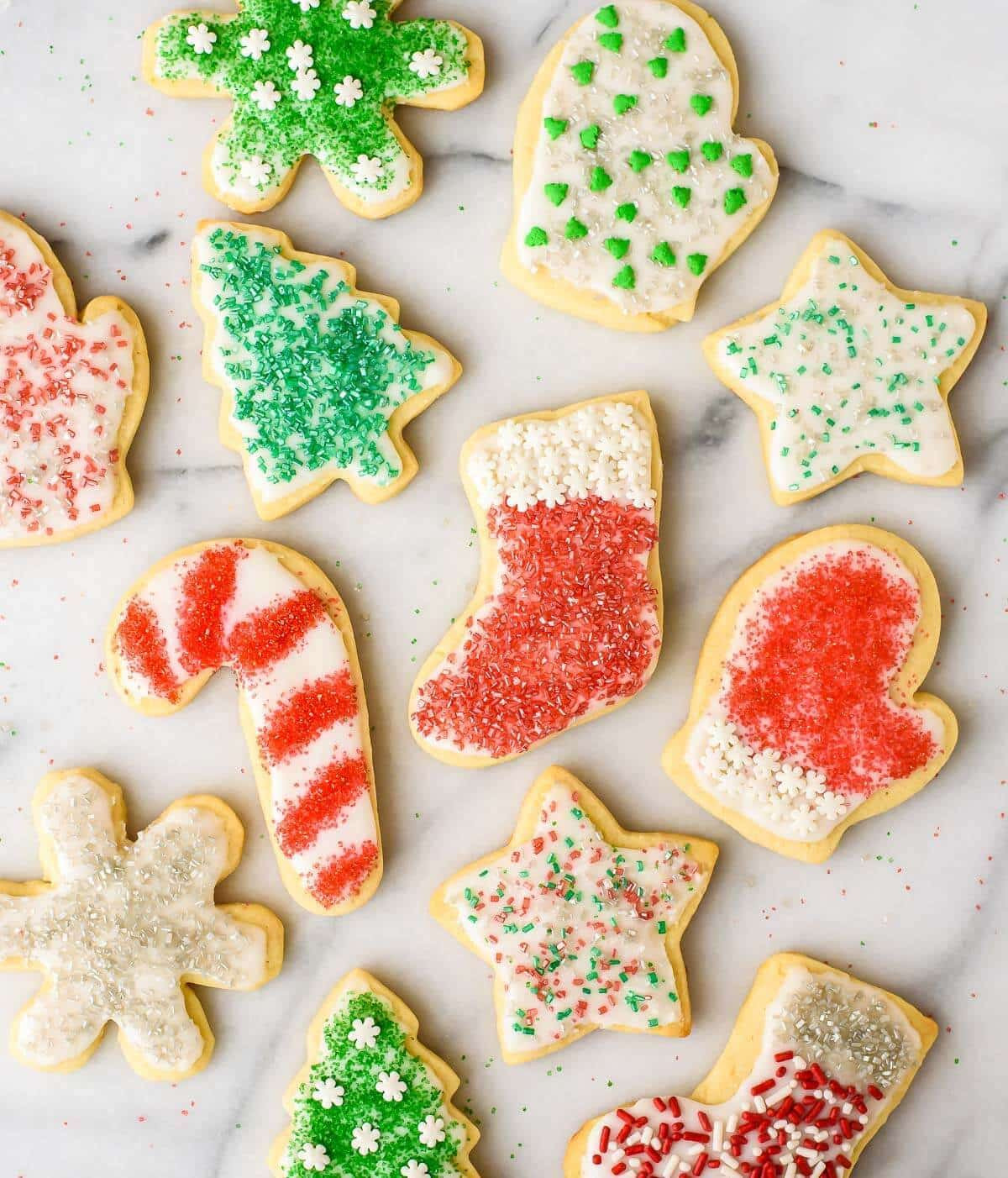 Christmas Cutout Cookies
 Cream Cheese Sugar Cookies Recipe