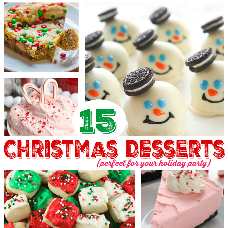 Christmas Dessert Ideas For Parties
 15 Delicious Christmas Party Dessert Ideas Mommy s Bundle