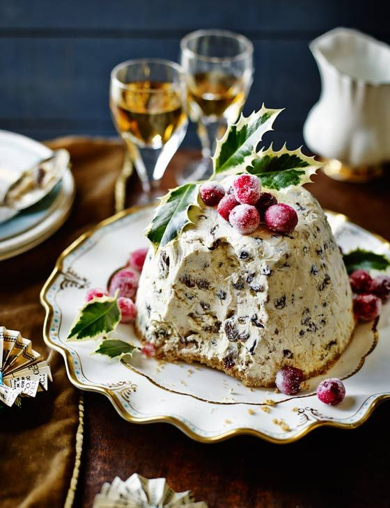 Christmas Desserts 2019
 Iced Christmas pudding Recipe in 2019