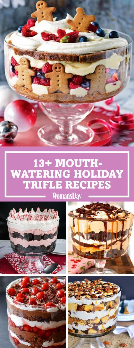 Christmas Desserts 2019
 21 Trifle Recipes for the Sweetest Holiday Ever