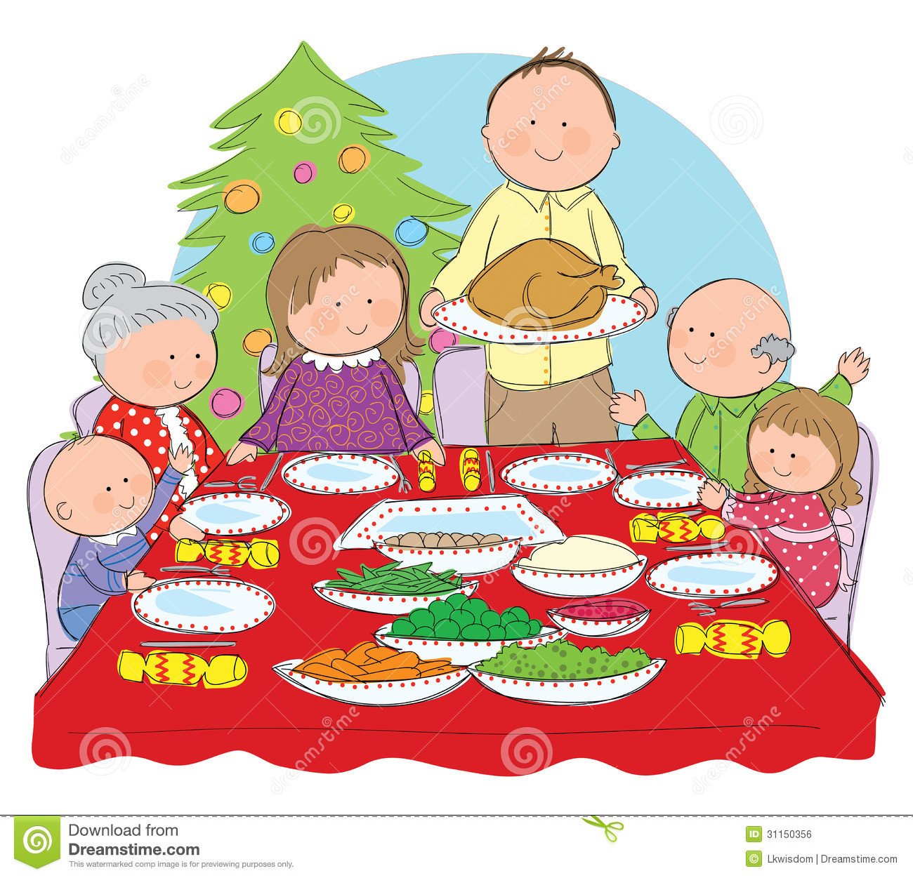 Christmas Dinner Clipart
 Christmas Meal Clipart Clipart Suggest