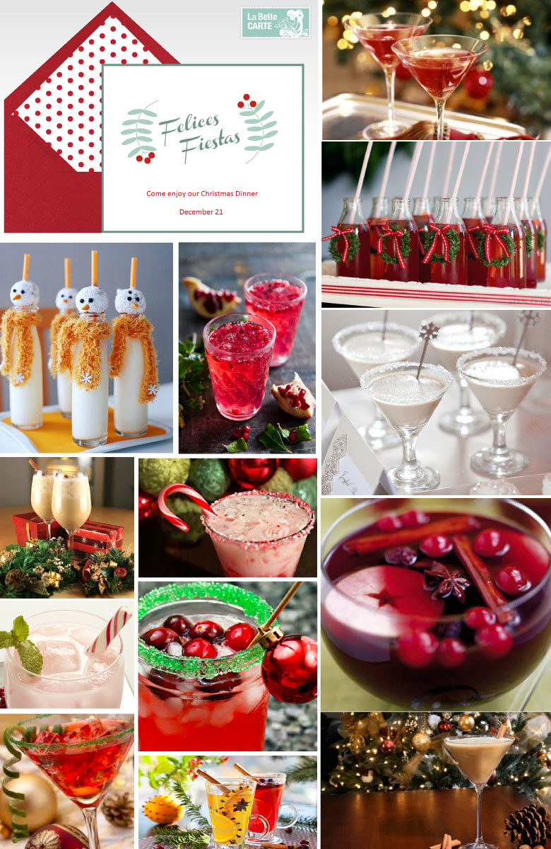 Christmas Dinner Party Ideas
 CHRISTMAS DINNER RECIPES DRINKS AND ONLINE INVITATIONS