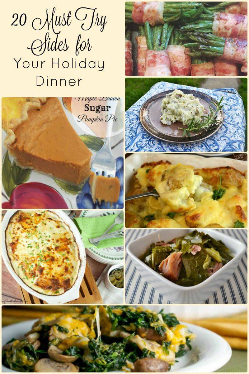 Christmas Dinner Side Dishes
 20 Side Dish Recipes for An Amazing Holiday Dinner