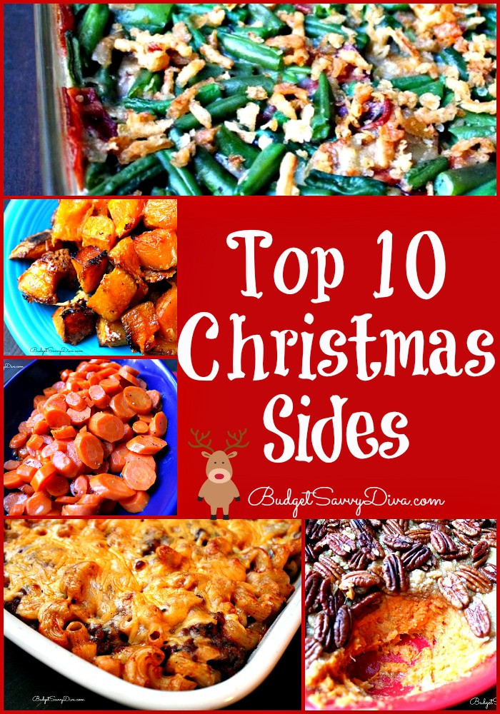 Christmas Dinner Sides
 Top 10 Christmas Sides Recipes