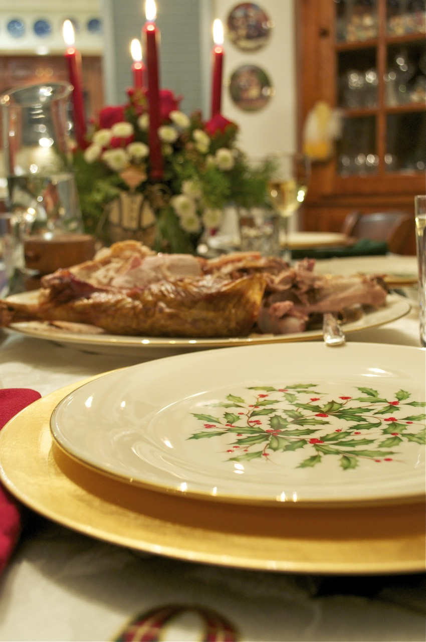 Christmas Dinner Table
 Brief Holiday Hiatus and Happy New Year