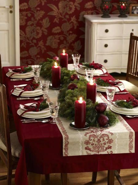 Christmas Dinner Table
 25 best ideas about Christmas tables on Pinterest