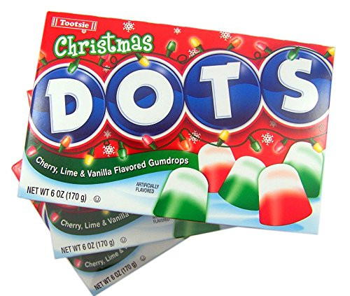 Christmas Dots Candy
 Christmas Dots Gumdrop Candy Theater Box 6 oz Pack of 3