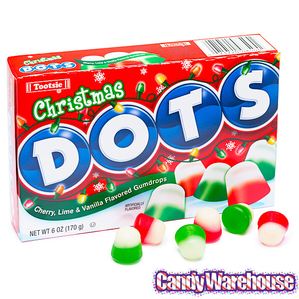 Christmas Dots Candy
 Dots Candy Christmas 6 Ounce Packs 12 Piece Box