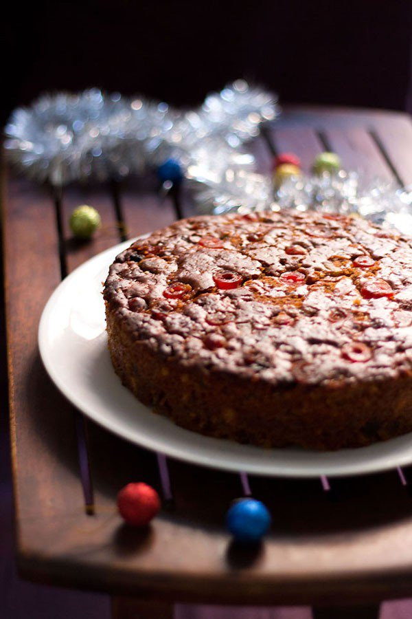 Christmas Fruit Cake Recipe
 eggless christmas fruit cake recipe vegan eggless