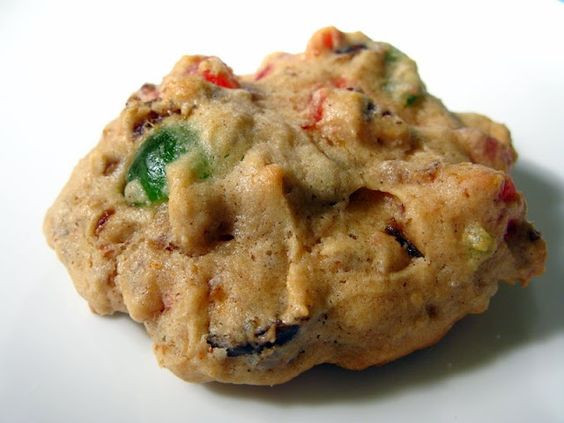 Christmas Fruit Cookies
 Fruitcake Cookies √ This blog has both alcoholic and